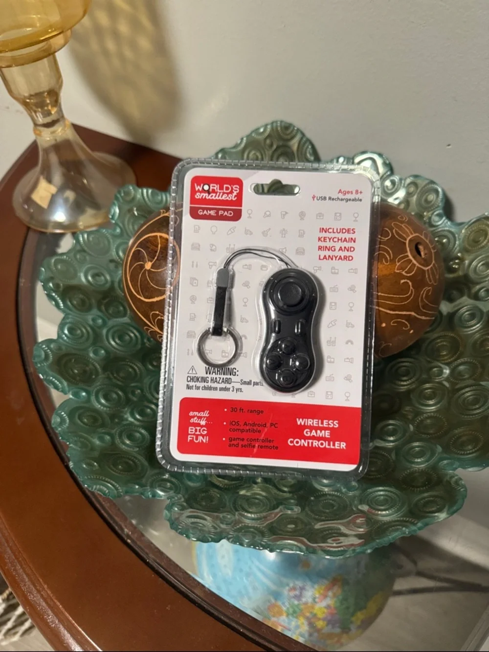 ***2/$15*** Black Wireless Game Controller Keychain